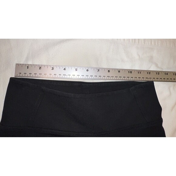 Kendall + Kylie Black High-Waisted Pull-On Leggings Size S Stretch Ponte EUC - Picture 3 of 8